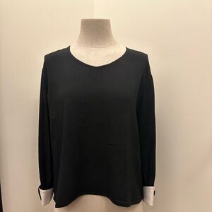 Giorgio Armani Black label v-neck top